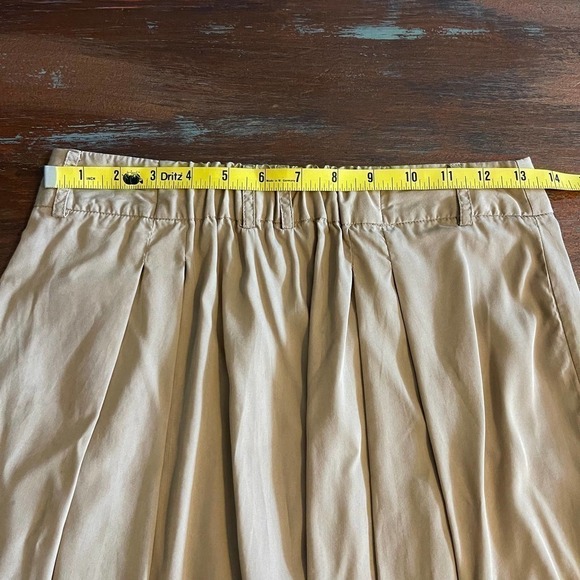 ZARA Basic Women's Modal Pleated Knee Lenght Skirt Size Medium - Picture 8 of 11